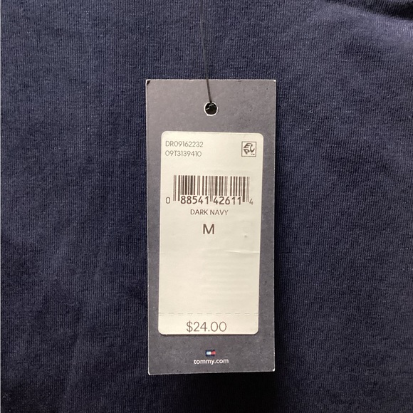 Tommy Hilfiger Dark Navy Tee Shirt - Picture 3 of 3